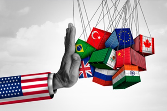 La guerra comercial de EE UU afectará al comercio mundial.
